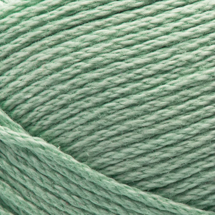 Lion Brand 24/7 Cotton 156 Mint. Mercerized Cotton
